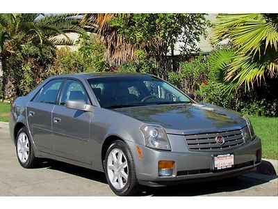 2005 cadillac cts sedan luxury package clean low miles pre-owned