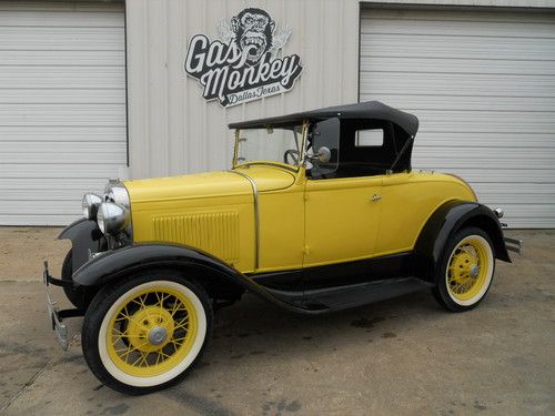 1930 ford model a roadster original unmolested offered by gas monkey garage