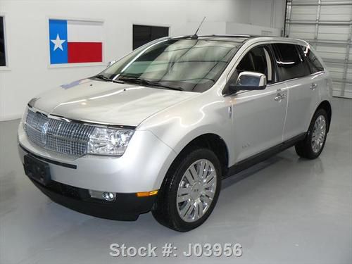 2009 lincoln mkx ultimate/elite pano roof nav 20's 51k texas direct auto