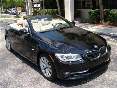 2013 bmw 328cic,convertible,warranty &amp; free maint,carfax certified,low miles,nr