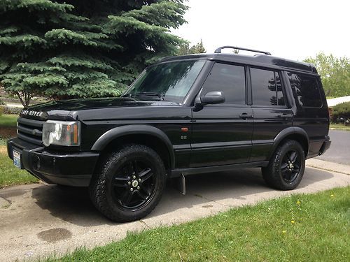 2003 land rover discovery se, black on black! low miles, great shape!