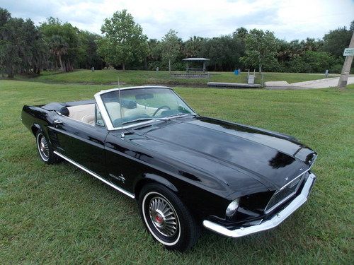 1967 convertible looks and runs great!