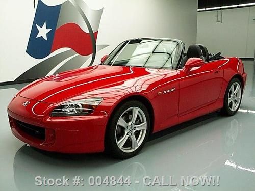 2007 honda s2000 roadster 6-speed leather xenons 27k mi texas direct auto