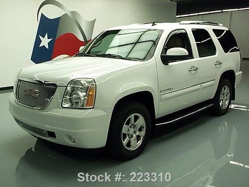 2008 gmc yukon denali awd 8-pass nav dvd rear cam 33k! texas direct auto