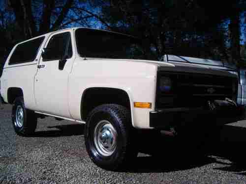 Find used 1991 CHEVY K5 BLAZER ALL ORIGINAL RUST FREE LOW ...