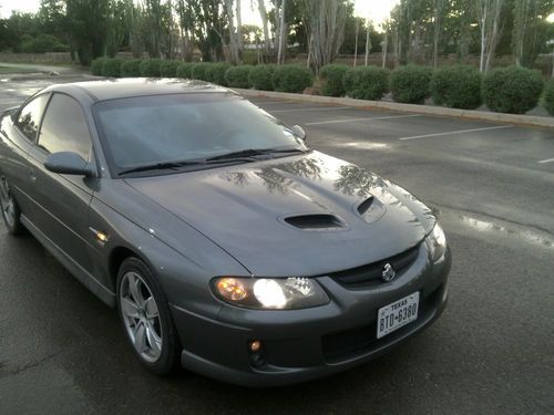 Holden monaro 2004 gto 427hp 31k miles video!!! free shipping see details