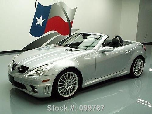 2006 mercedes-benz slk55 amg roadster htd seats nav 56k texas direct auto