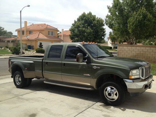 2003 ford f-350 super duty crew cab: king ranch edition! like new, low miles!