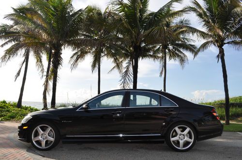 2008 mercedes benz s65amg,blk/blk,one owner,clean carfax,no paint work,loadedcar