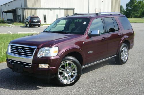 2008 ford explorer limited for sale~loaded~leather~moon roof~3rd row~navigation