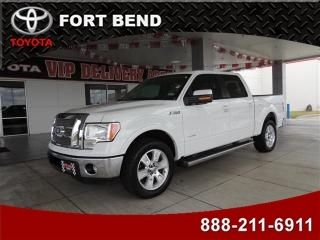 2011 ford f-150 2wd supercrew 145" lariat ecoboost alloy wheels leather sync