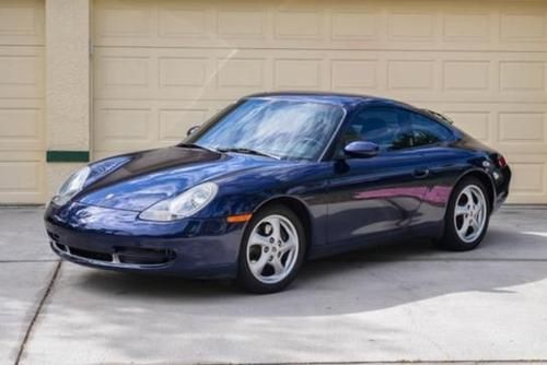 2001 porsche 911 carrera - blue - 47k miles - mint