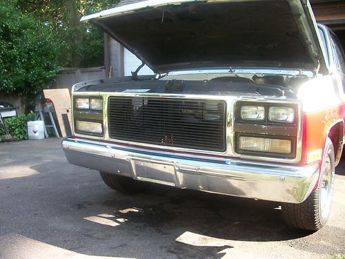 1984 chevy shortbed pickup - big block 454 - project/ratrod
