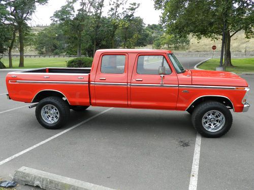 Find used 1974-1979 Ford f250 Crew Cab 4x4 Rare!! Best on ...