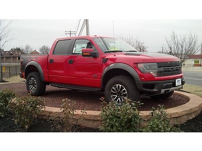 2013 supercrew svt raptor new  4x4 6.2l v8 exterior graphics pkg a/c