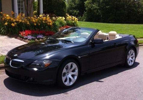 2005 bmw 645ci base convertible 2-door 4.4l by original owner no damage garaged