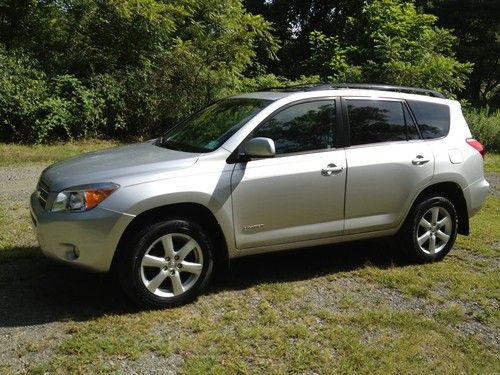 No reserve! silver/grey 2007 toyota rav4 4wd limited suv ~ 97k ~ 06 08 09 10