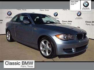 10 128ci - bluewater with black - heated seats-super clean!!!