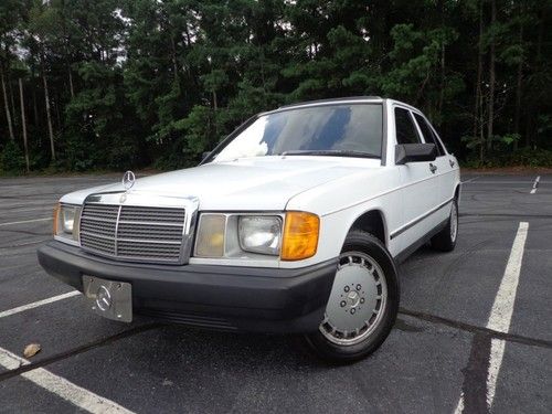 1986 mercedes 190d leather! roof! 91k miles! clean! drives nice! 1987 1988 1989