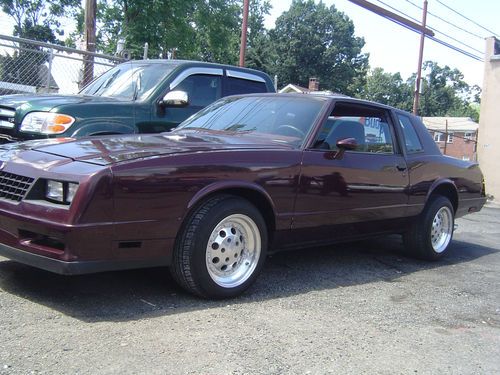 1985 chevrolet monte carlo ss built 327 turbo 400 3.73 richmond rear