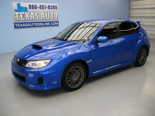 We finance!!  2012 subaru impreza wrx awd turbo 5 speed nav 12k miles texas auto