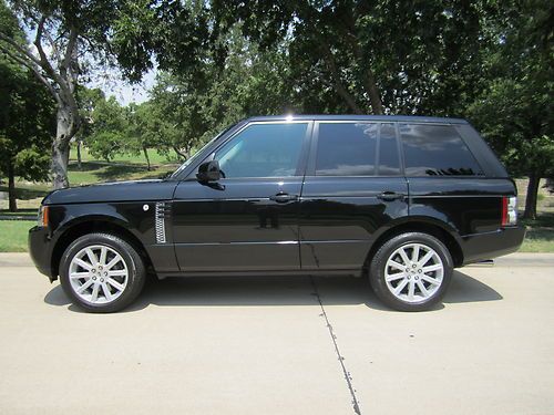 2011 land rover range rover supercharged