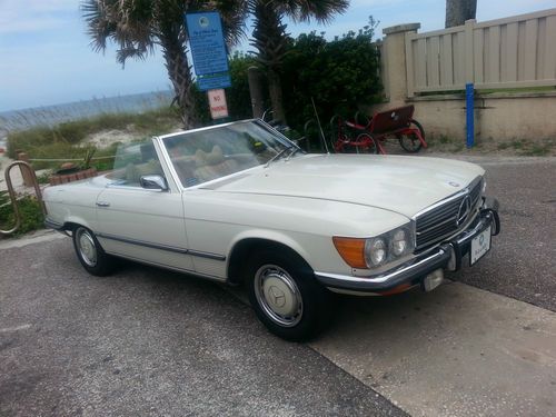 450sl convertible, garaged 14,570 of the last 14,600 days