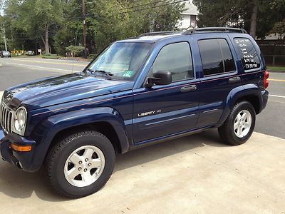 2002 jeep liberty limited - 4x4