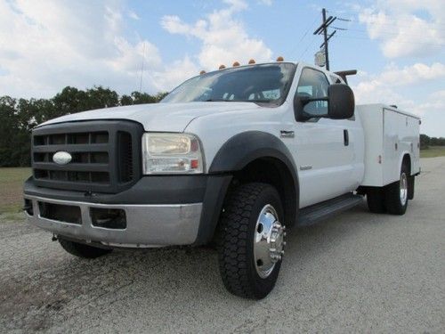 F450 drw super cab reading utility bed 1 owner runs strong diesel service record