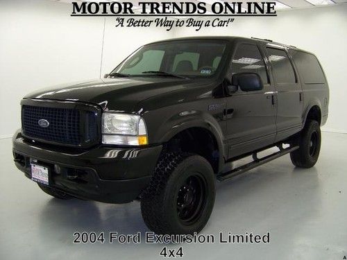 2004 4x4 limited turbo diesel leather htd seats custom wheels ford excursion