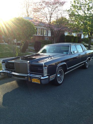 1979 lincoln continental collector series