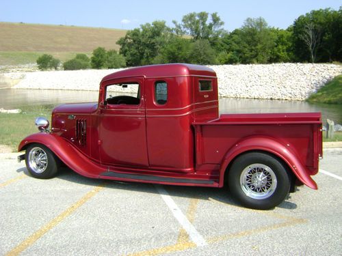 1935 chevy extended cab streetrod pickup