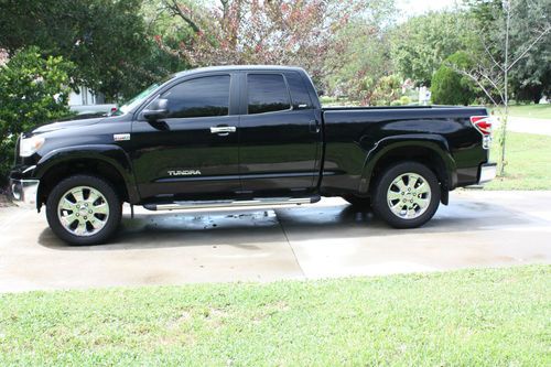 2007 black toyota tundra xsp truck, 5.7 v8/ xsp with many options/dcab sr5/4x2