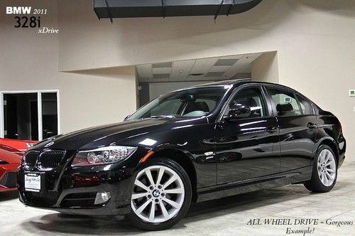 2011 bmw 328i xdrive $45k + msrp navigation heated seats premium package xenons