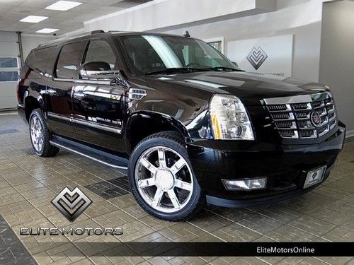 2007 cadillac escalade esv navigation rear dvd heated cooled sts 7~passengers