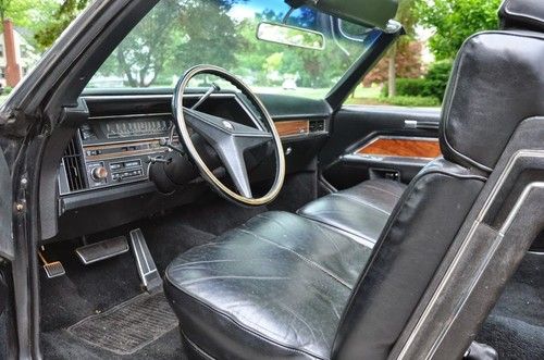 1969 cadillac deville, convertible, black on black, 45k orignal miles, 472ci