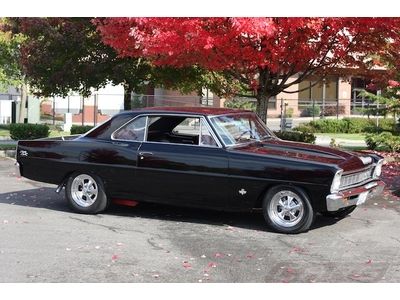 Find used 1966 Chevrolet Nova - Tuxedo Black - Roller Cam ...