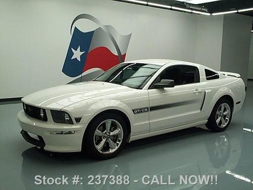 2007 ford mustang gt/cs premium 5-speed htd leather 77k texas direct auto