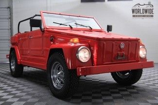 Free enclosed shipping with buy now of $13,000 1974 vw thing rotisserie resto!