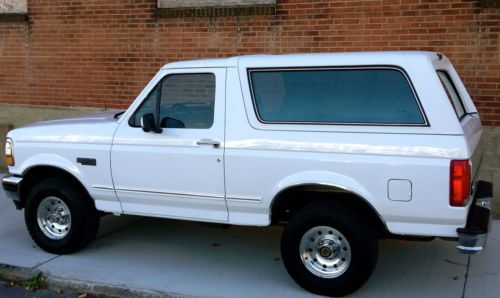 1993 ford bronco xlt 4x4 &#034;only 92k&#034;  absolutely stunning &#034;california bronco&#034;