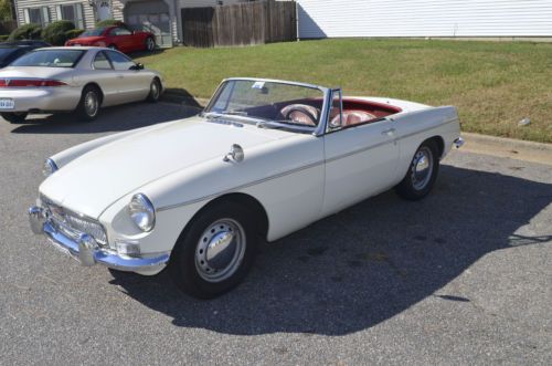 1967 mgb chrome bumper