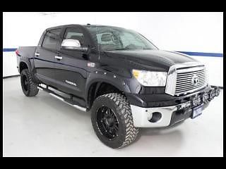 12 toyota tundra 4 wheel drive crew max limited, navigation, sunroof, 1 owner!