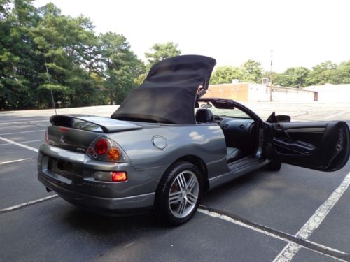2003 eclipse spyder gts convertible! 5speed! leather! very clean! 2004 2005