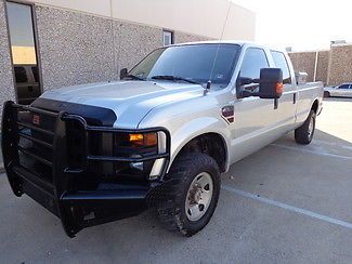 2008 ford f250 xl crew cab long bed-diesel-4x4-engine problem-read ad-no reserve