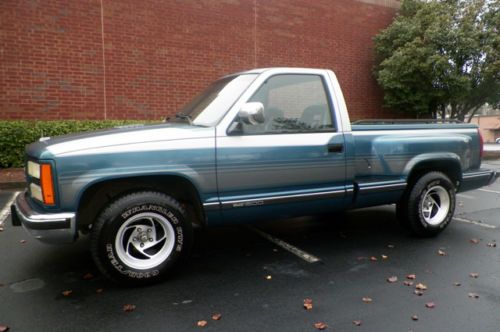 1990 gmc sierra 1500 stepside georgia owned local trade low miles no reserve