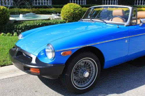 Stunning 1980 mgb  first titled 2012  21k miles overdrive