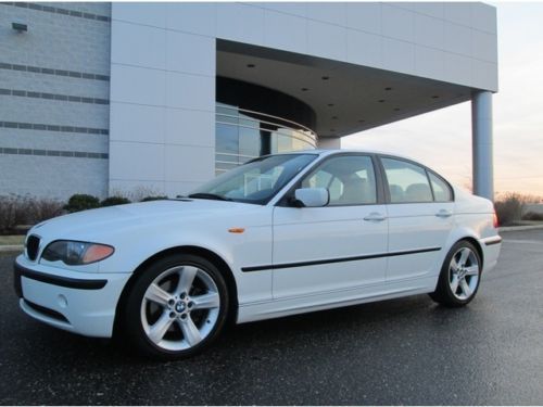 2004 bmw 325i factory sport package white loaded 1 owner stunning condition