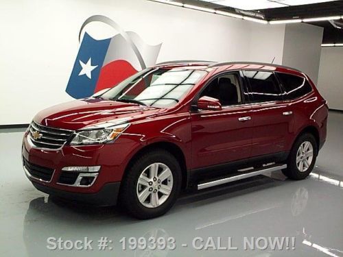 2013 chevy traverse lt 7pass leather dual sunroof 22 mi texas direct auto