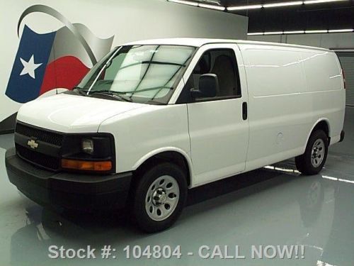 2012 chevy express cargo van 4.3l v6 only 28k miles! texas direct auto