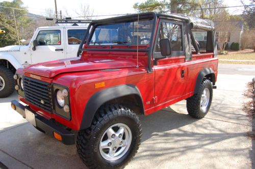 1994 land rover defender 90 soft top  &#034; very clean &#034; spent life in the south